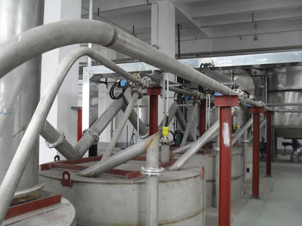 儋州市粉体气力输送设备案例
