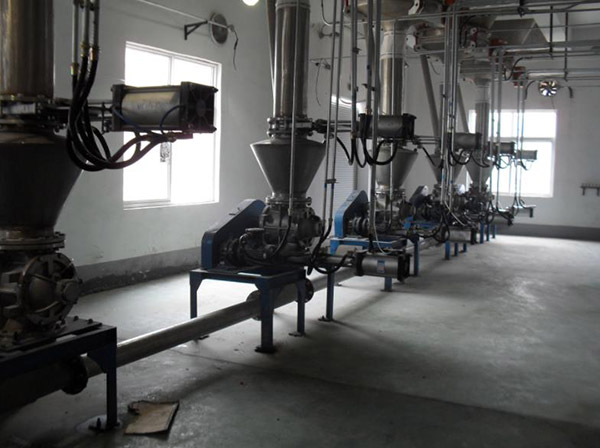 隆尧县气力输送泵应用案例